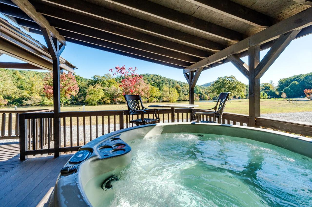 Asheville River Cabins Arden Eksteriør bilde