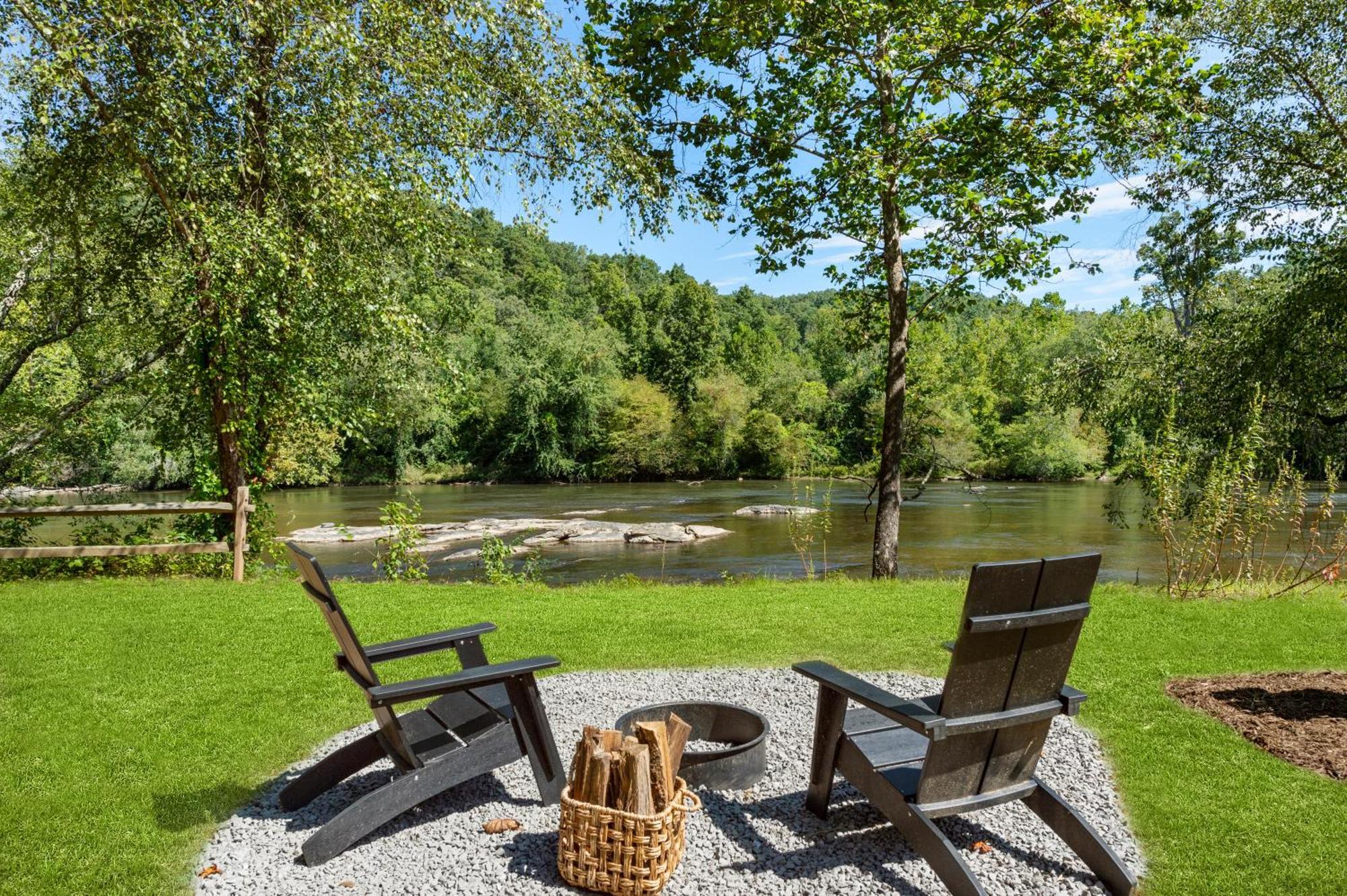 Asheville River Cabins Arden Eksteriør bilde
