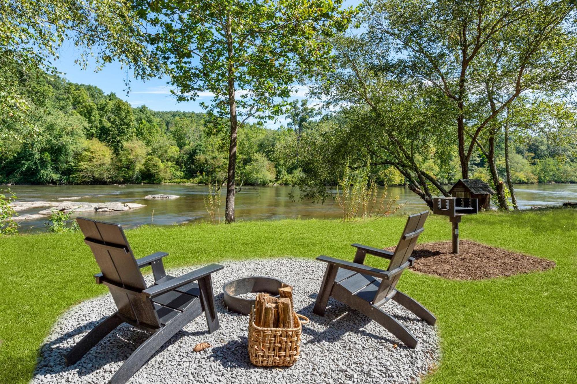 Asheville River Cabins Arden Eksteriør bilde