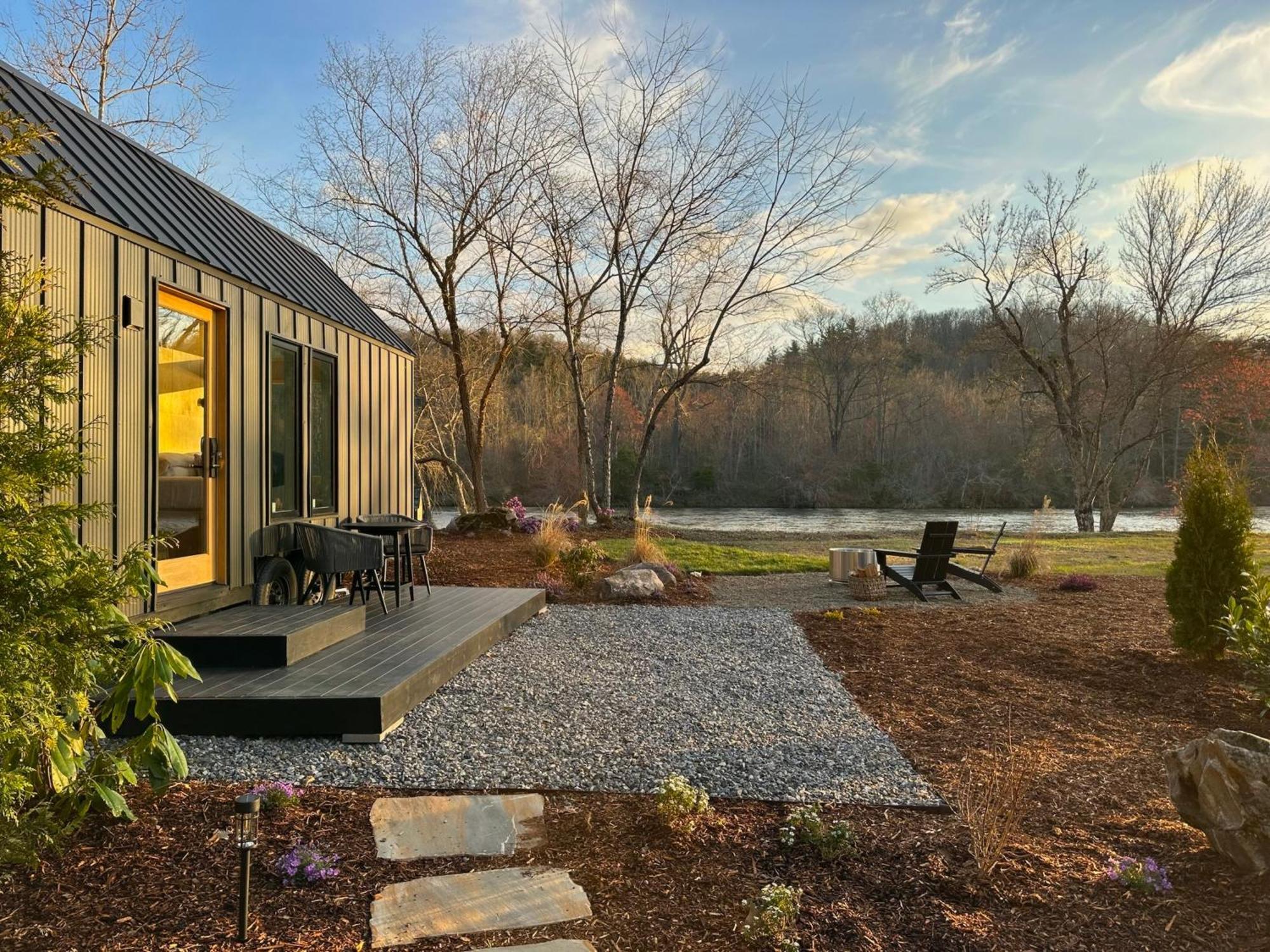 Asheville River Cabins Arden Eksteriør bilde