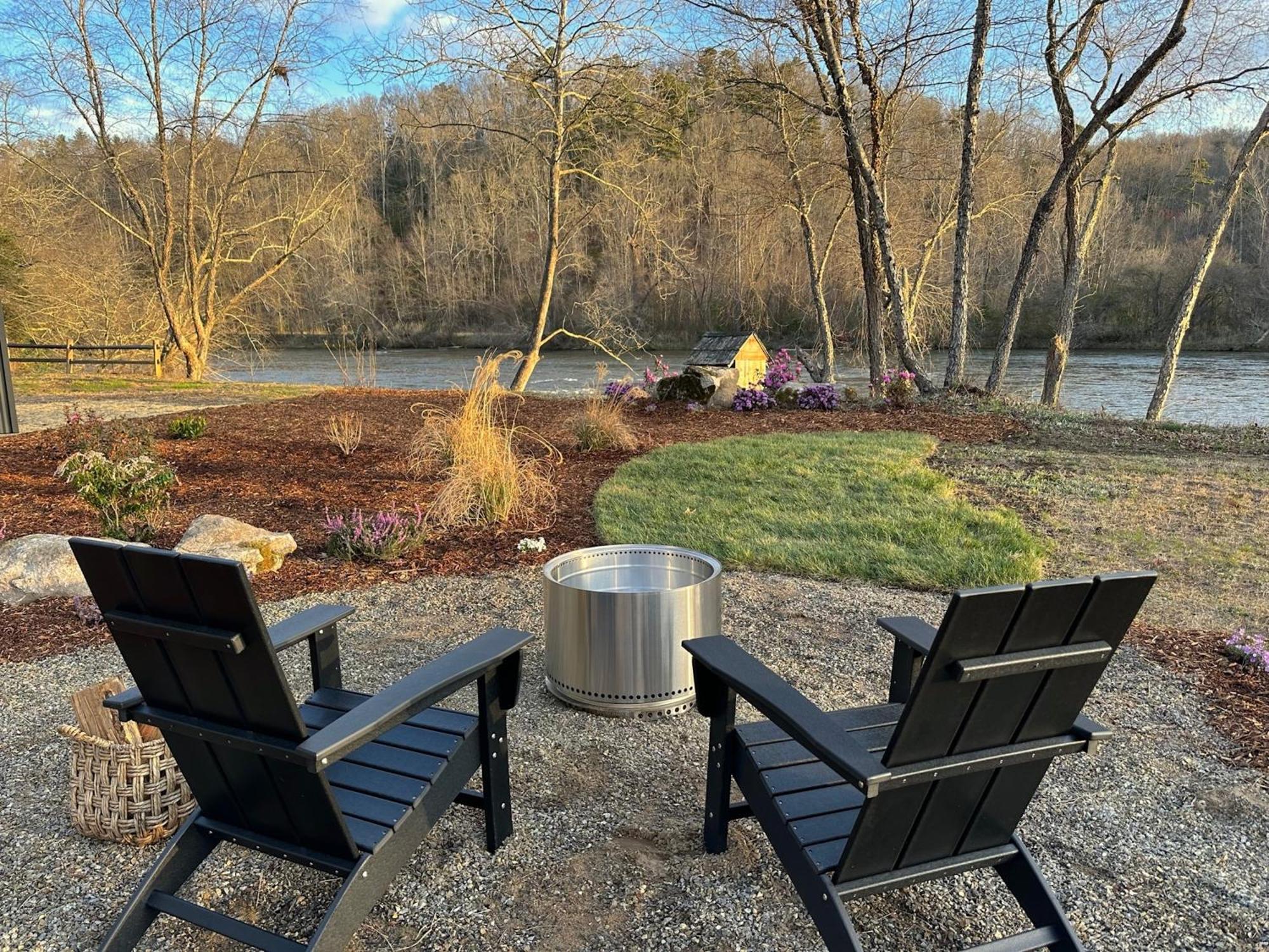 Asheville River Cabins Arden Eksteriør bilde